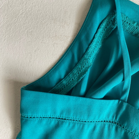 LOFT Camisole Blouse, Teal, Size M - Picture 7 of 7